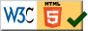 W3C HTML5 verified!